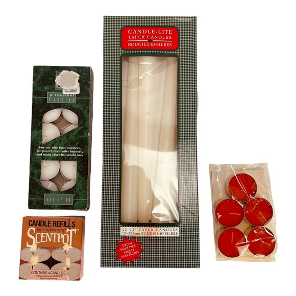 Vintage Misc. Bundle of Candles - Picture 1 of 2